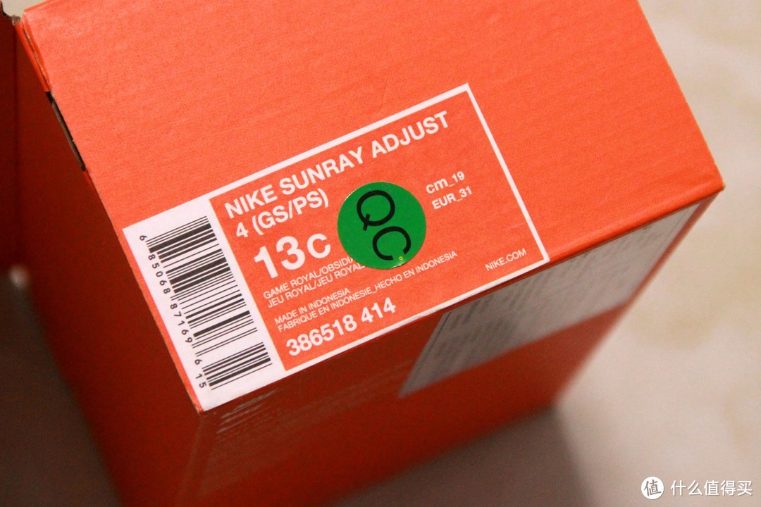 耐克 sunray adjust 4 儿童凉鞋晒单